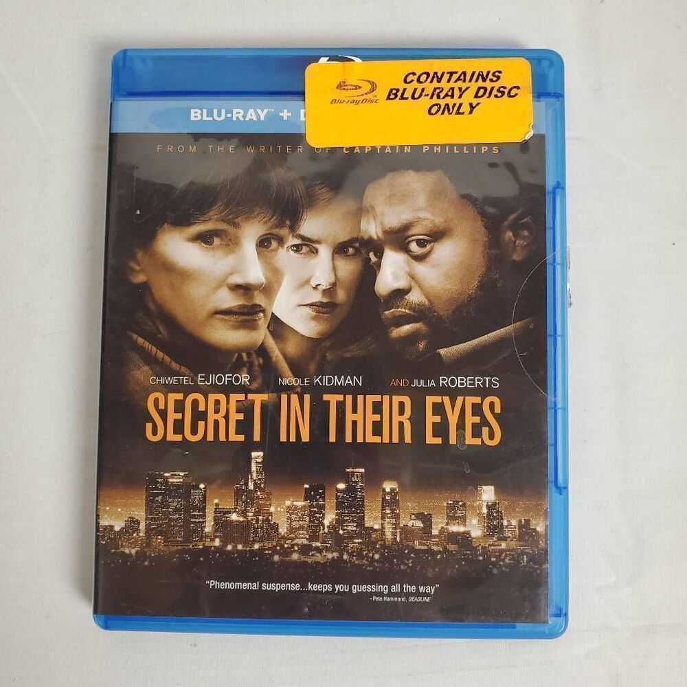 Secret in Their Eyes Blu-ray Disc Only (Chiwetel Ejiofor, Nicole Kidman, Julia R